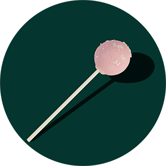 Imagen referencial de Birthday Cake Pop
