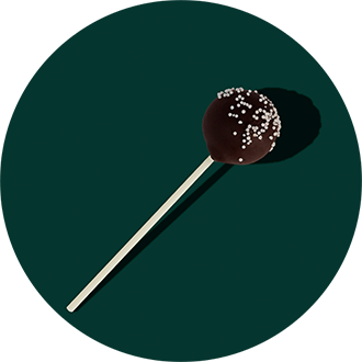 Imagen referencial de Cake Pop de Chocolate