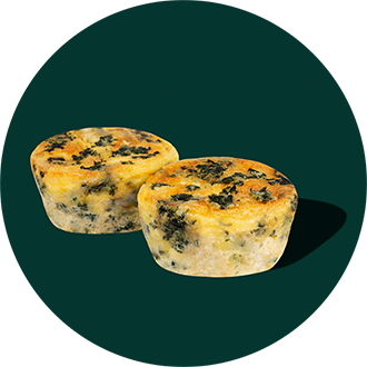 Imagen referencial de Eggbite de Espinaca y Queso