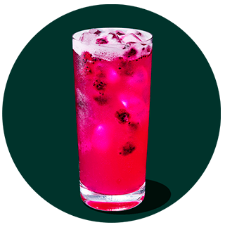 Imagen referencial de Mango Dragonfruit Lemonade Starbucks Refreshers® Beverage
