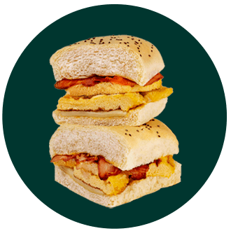 Imagen referencial de Sándwich Omelette